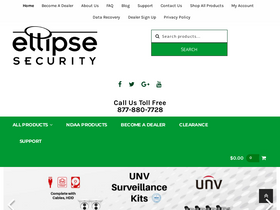 'ellipsesecurity.com' screenshot