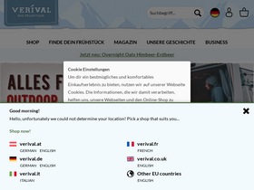 'verival.de' screenshot