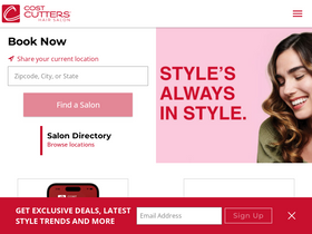 'costcutters.com' screenshot