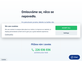 'blue-style.cz' screenshot