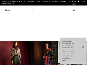 Ahujasons website screenshot