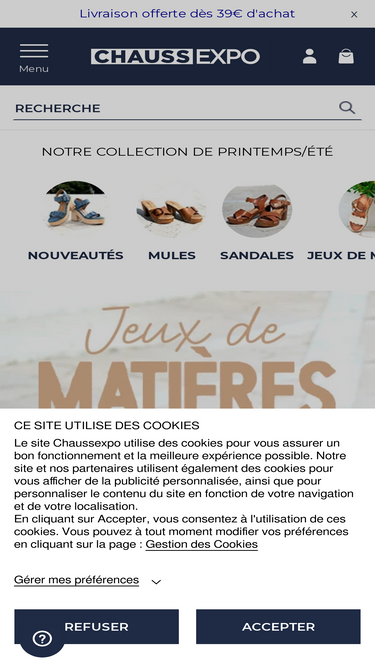 chaussea deuxieme demarque