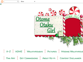'otomeotakugirl.blogspot.com' screenshot