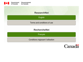 'researchnet-recherchenet.ca' screenshot