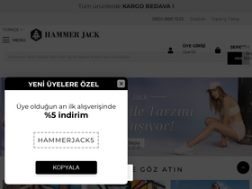 'hammerjack.com' screenshot