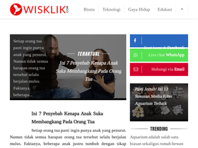 'wisklik.com' screenshot