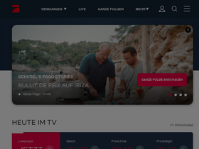 'prosieben.ch' screenshot