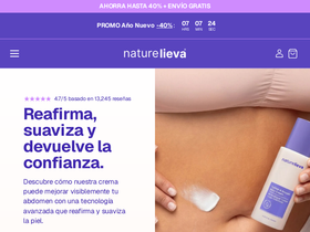 naturelieva.com homepage screenshot