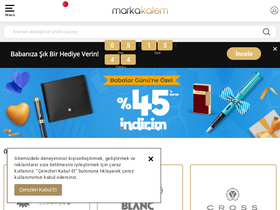'markakalem.com' screenshot