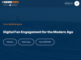 'villanova.sidearmsports.com' screenshot