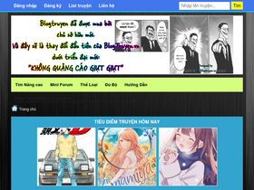 'blogtruyen.vn' screenshot