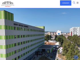'qsut.gov.al' screenshot