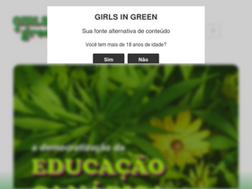 'girlsingreen.net' screenshot