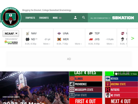 'bloggingthebracket.com' screenshot