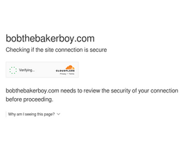 'bobthebakerboy.com' screenshot
