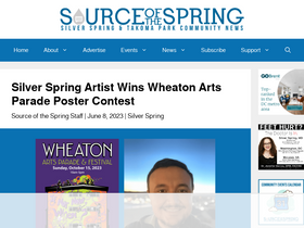 'sourceofthespring.com' screenshot