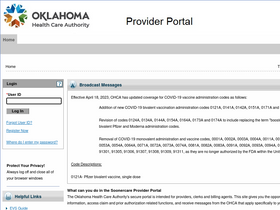 'ohcaprovider.com' screenshot