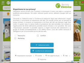 'recinto-elettrico.it' screenshot