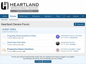 'heartlandowners.org' screenshot