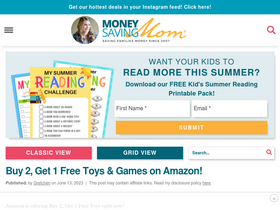 'moneysavingmom.com' screenshot