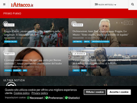'lattacco.it' screenshot