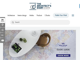 'thearchitectsdiary.com' screenshot
