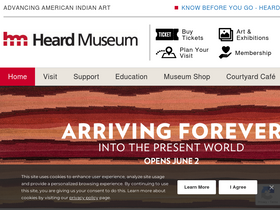 'heard.org' screenshot