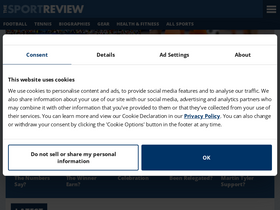 'thesportreview.com' screenshot