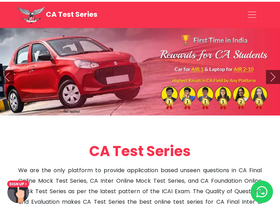 'catestseries.org' screenshot