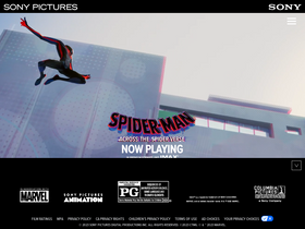 'acrossthespiderverse.movie' screenshot