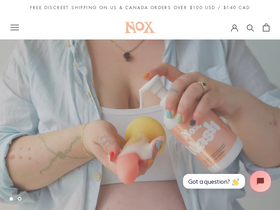 'shopnox.com' screenshot