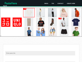 'pastehere.xyz' screenshot