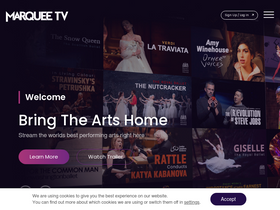'marquee.tv' screenshot