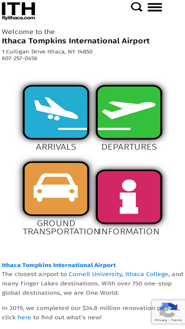 flyithaca.com
