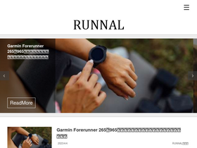 'runnal.com' screenshot