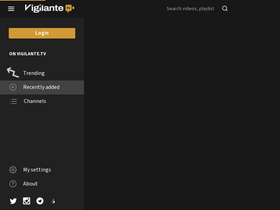 'vigilante.tv' screenshot
