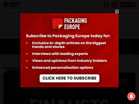 'packagingeurope.com' screenshot