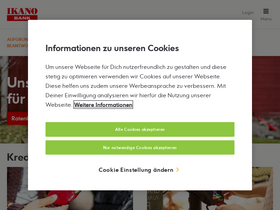 'ikanobank.de' screenshot