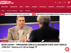 'happytv.rs' screenshot