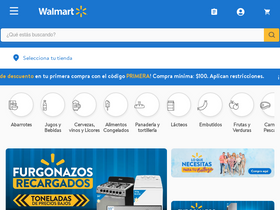'walmart.com.sv' screenshot
