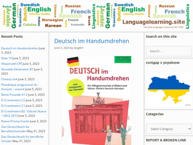 'languagelearning.site' screenshot