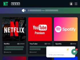'netflixtown.com' screenshot