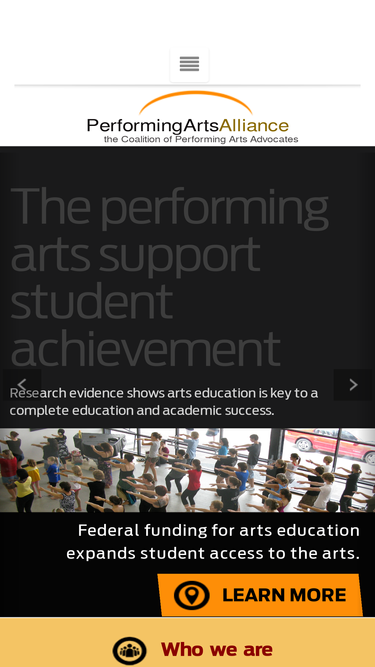 theperformingartsalliance.org