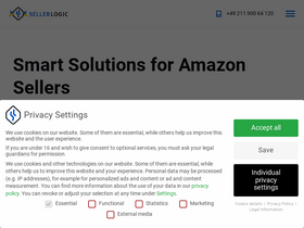 'sellerlogic.com' screenshot