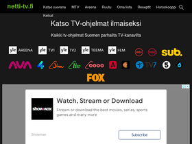 'netti-tv.fi' screenshot