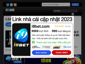 'kenhtingame.com' screenshot