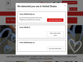 'stiletto.fi' screenshot