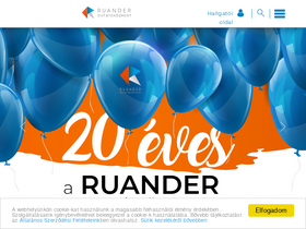'ruander.hu' screenshot