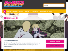 'boruto.eu' screenshot