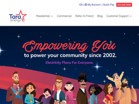 'taraenergy.com' screenshot